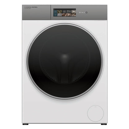 Fisher & Paykel 12kg Smart Front Load Washing Machine - FlexiDose - White (Series 9 Contemporary)