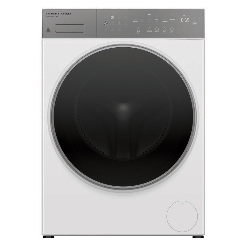 Fisher & Paykel 9kg Smart Front Load Washing Machine - Flexidose - White (Series 5)