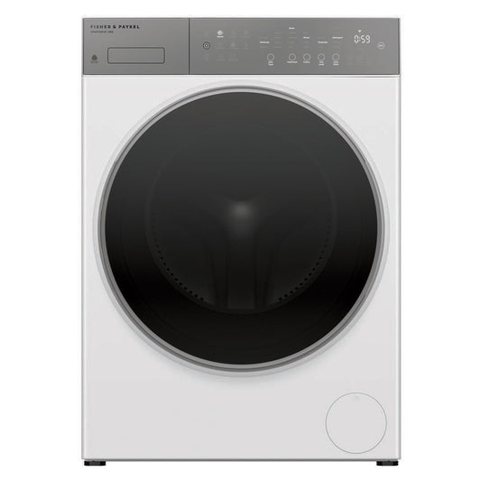 Fisher & Paykel 9kg Smart Front Load Washing Machine - Flexidose - White (Series 5)