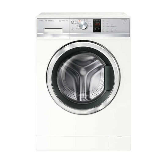 Fisher & Paykel 8kg Front Load Washing Machine - White (Series 3)