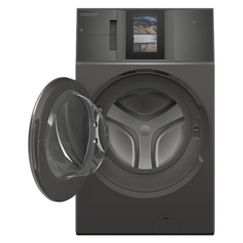 Fisher & Paykel 18kg/10kg Front Load Washer & Dryer Combo - Graphite (Series 9)