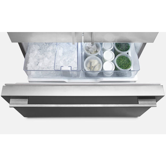 Fisher & Paykel 569L Series 7 French Door Refrigerator Freezer, Ice & Water
