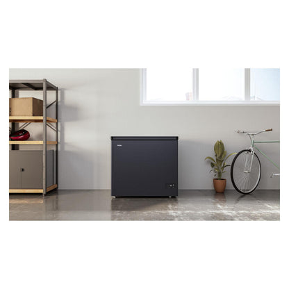 Haier 195L Hybrid Chest Fridge/Freezer - Grey (500 Series)