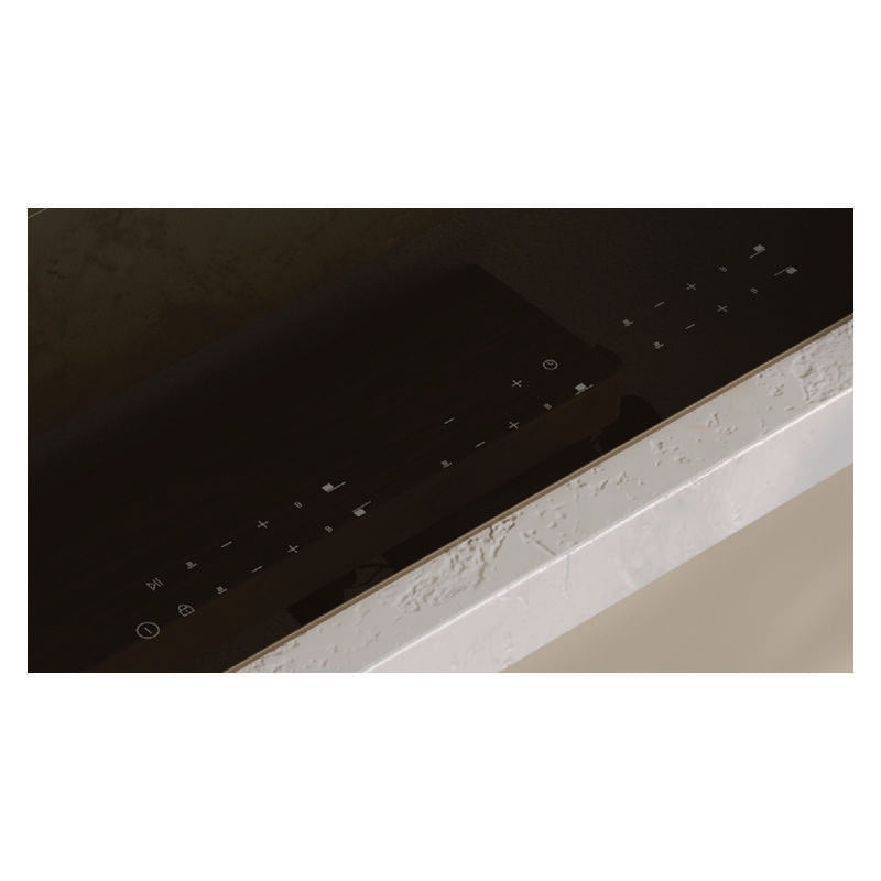 Haier 90cm 300 Series Induction Cooktop 5 Zone Low Current - Black Glass