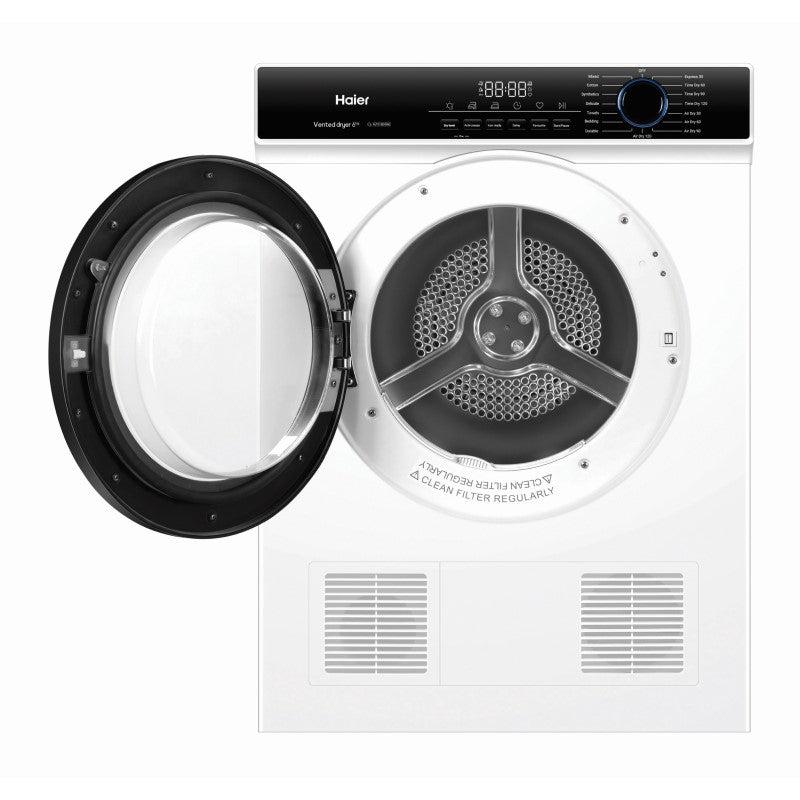 Haier 6kg Sensor Vented Dryer