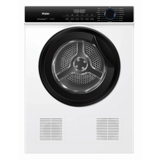 Haier 7kg Sensor Vented Dryer - White