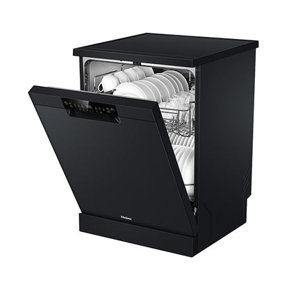 Haier 60cm Freestanding Dishwasher - Black