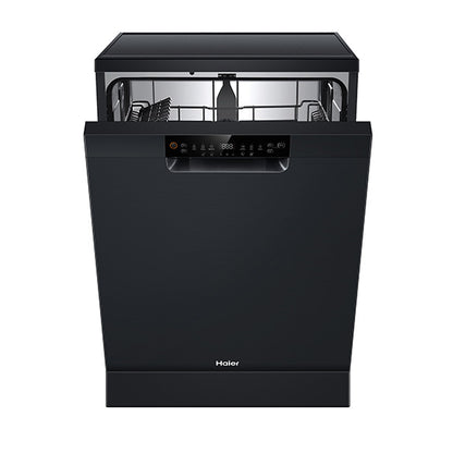 Haier 60cm Freestanding Dishwasher - Black