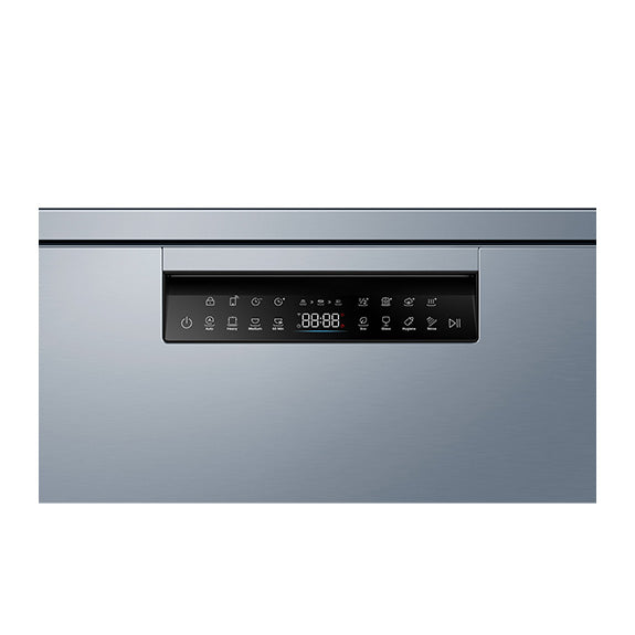 Haier 60cm Freestanding Dishwasher with Steam - Satina