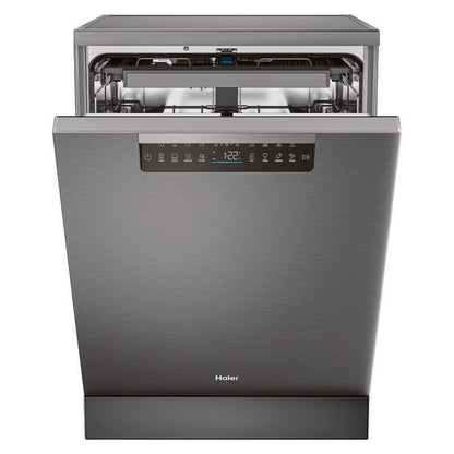 Haier 600 Series Freestanding Dishwasher - Satina