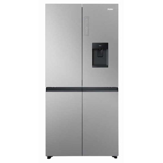 Haier 507L Quad Door Fridge Freezer with Ice & Water Dispenser - Satina (600 Series)