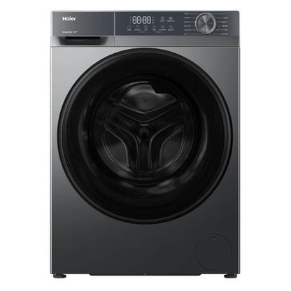 Haier 10kg Front Load Washing Machine with Anti-Bacterial Treatment - Black (300 Series)