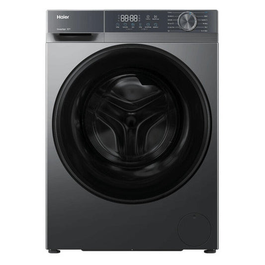 Haier 10kg Front Load Washing Machine with Anti-Bacterial Treatment - Black (300 Series)