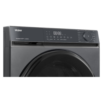 Haier 8.5kg Front Load Washer - Dark