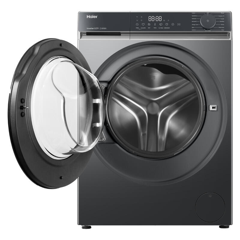 Haier 8.5kg Front Load Washer - Dark