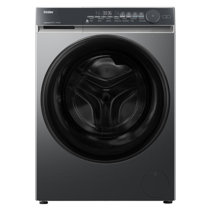 Haier 9.5kg Front Load Washing Machine - Dark