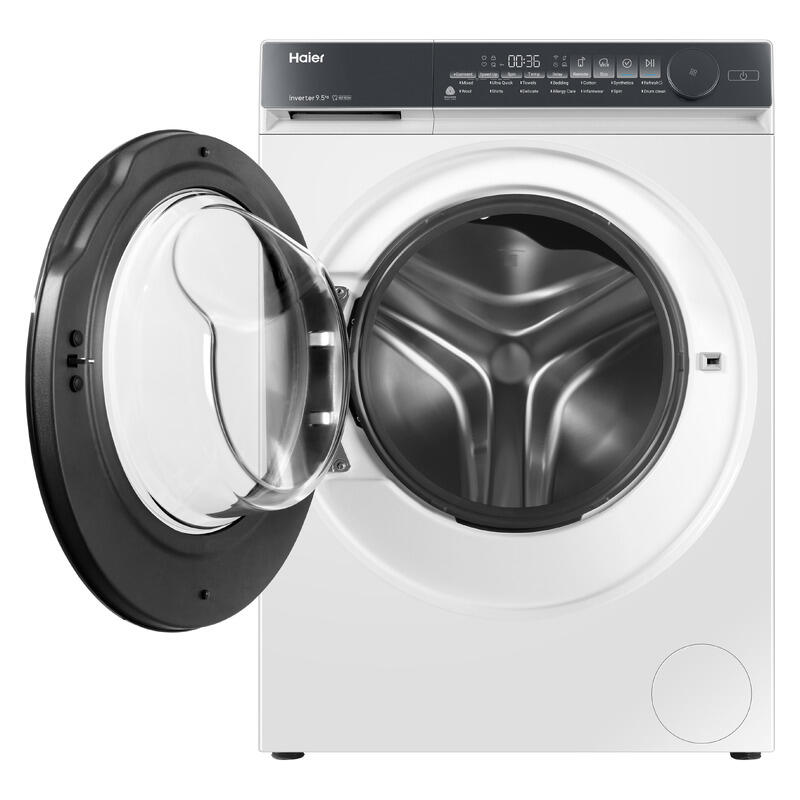 Haier 9.5kg Front Load Washing Machine - White
