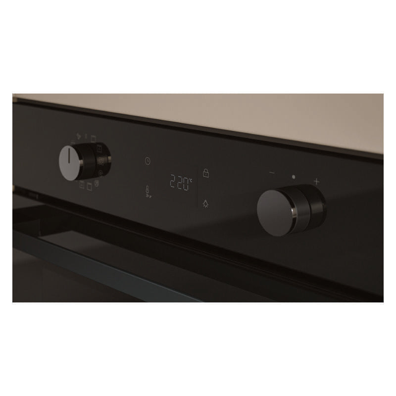 Haier 60cm 500 Series Built In Oven Air Fry Steam Assist - Black