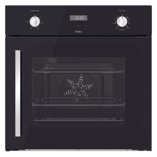 Haier 60cm 300 Series Built-In Oven - Black