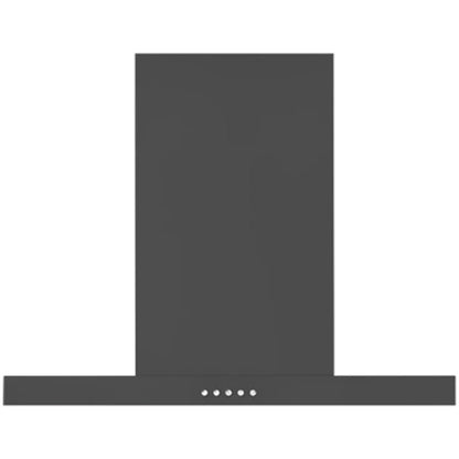 Haier 60cm Wall Rangehood Box Chimney - Black