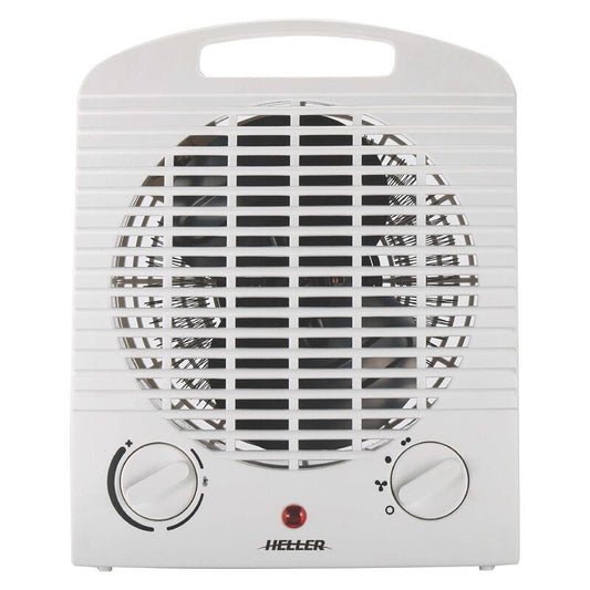 Heller 2000W Upright Fan Heater - White