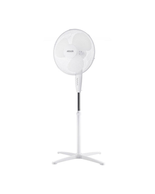 Heller 40cm Pedestal Fan - White