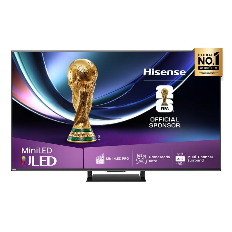 Hisense 65" U7QAU Smart 4K ULED Mini-LED TV (2025)