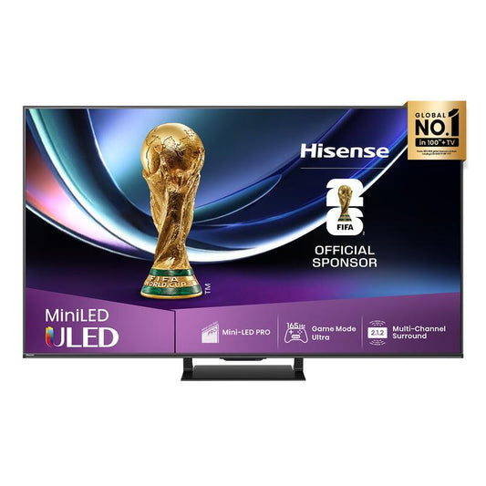 Hisense 65" U7QAU Smart 4K ULED Mini-LED TV (2025)