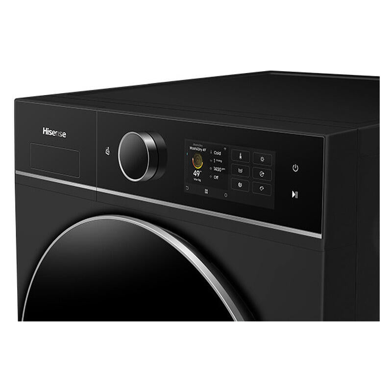 Hisense 12kg + 8kg Front Load Washing Machine & Dryer Combo - Black (Series 8I)