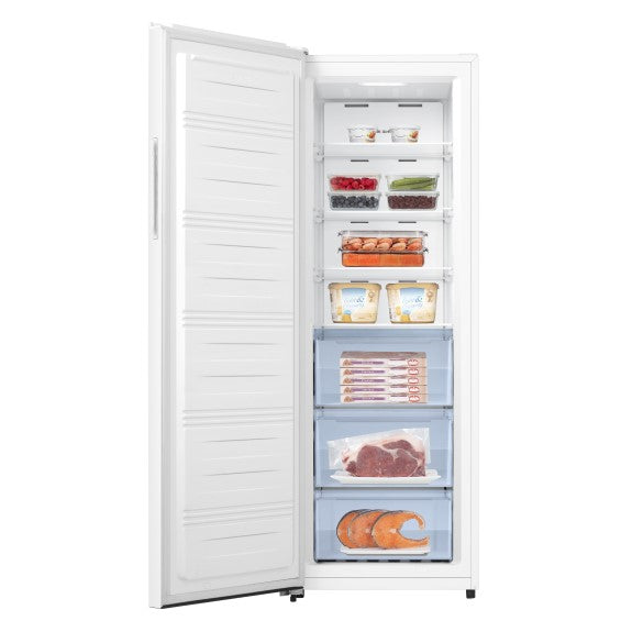 Hisense 240 Litre Hybrid Vertical Fridge/Freezer - White