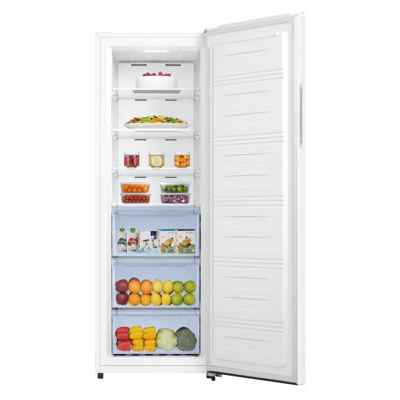 Hisense 240 Litre Hybrid Vertical Fridge/Freezer - White
