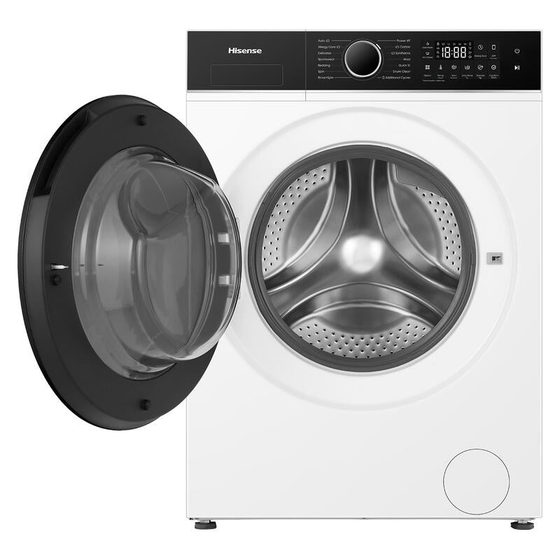 Hisense Series 5I Max Drum Front Load Washing Machine - White