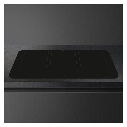 Smeg Isola 90cm Flat Induction Cooktop with Autovent 2.0 - Black