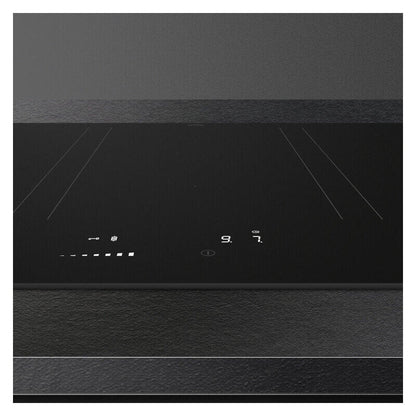 Smeg Isola 90cm Flat Induction Cooktop with Autovent 2.0 - Black