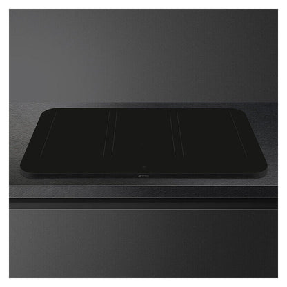 Smeg Isola 90cm Alta Induction Cooktop with Autovent 2.0 - Matte Black