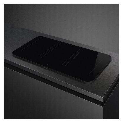 Smeg Isola 90cm Alta Induction Cooktop with Autovent 2.0 - Matte Black