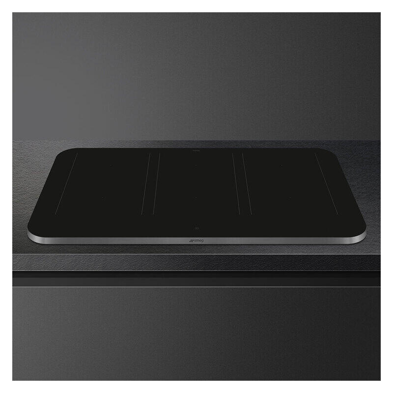 Smeg Isola 90cm Alta Induction Cooktop with Autovent 2.0 - Stainless Steel
