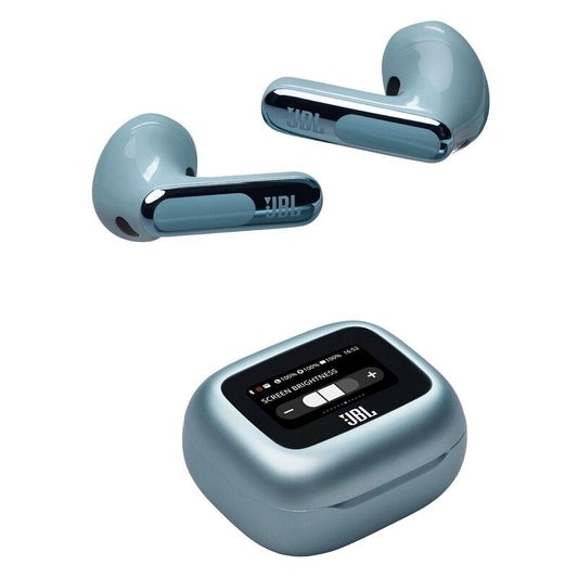 JBL Live Flex Noise-Cancelling True Wireless In-Ear Headphones - Blue
