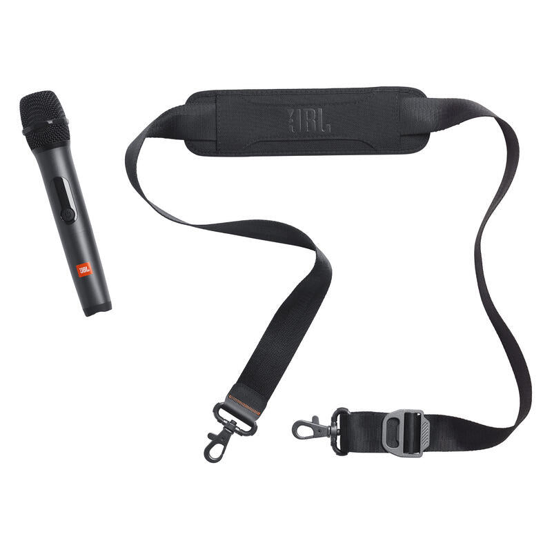 JBL PartyBox On-the-Go Essential IPX4 Portable Party Speaker with Microphone