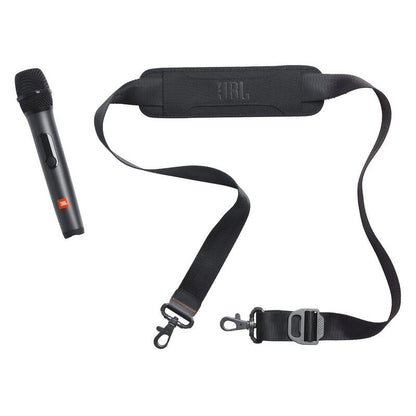 JBL PartyBox On-the-Go Essential IPX4 Portable Party Speaker with Microphone