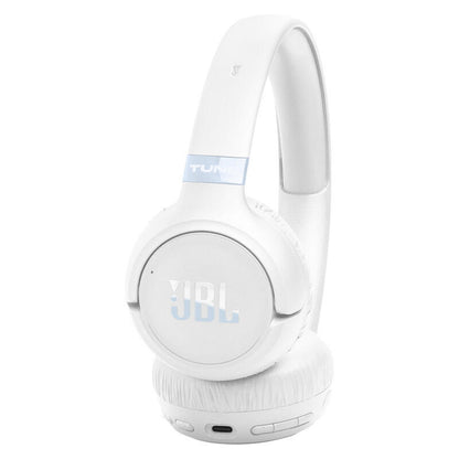 JBL Tune 680NC Wireless On-Ear Noise Cancelling Headphones - White