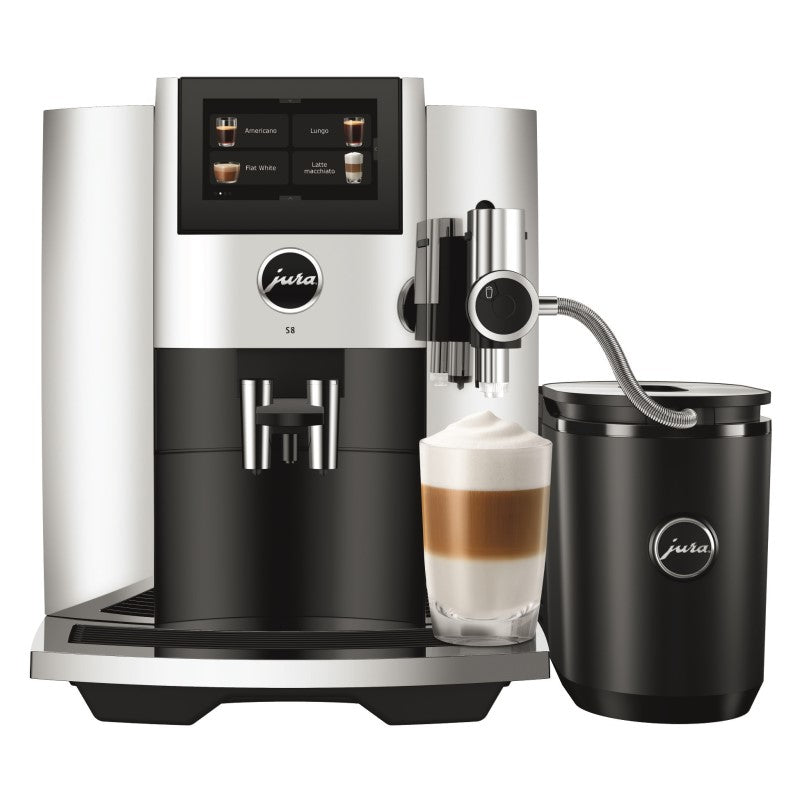 Jura Series 8 Coffee Machine - Chrome