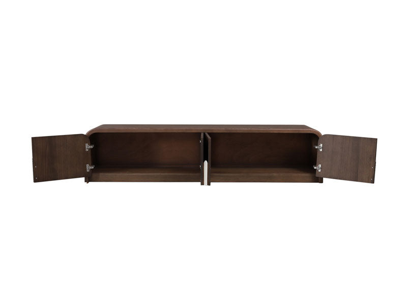 Karvia Walnut 2100 Entertainment Unit