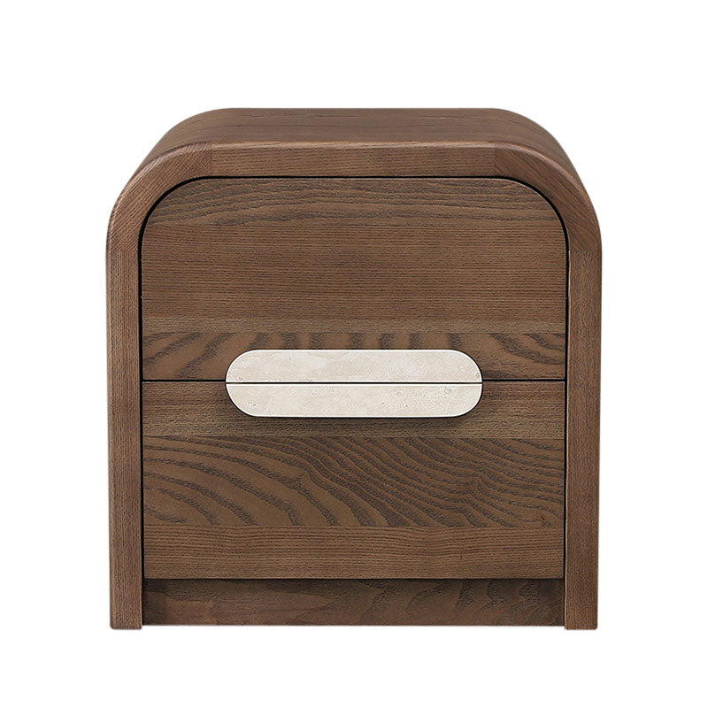 Karvia Walnut Bedside Table