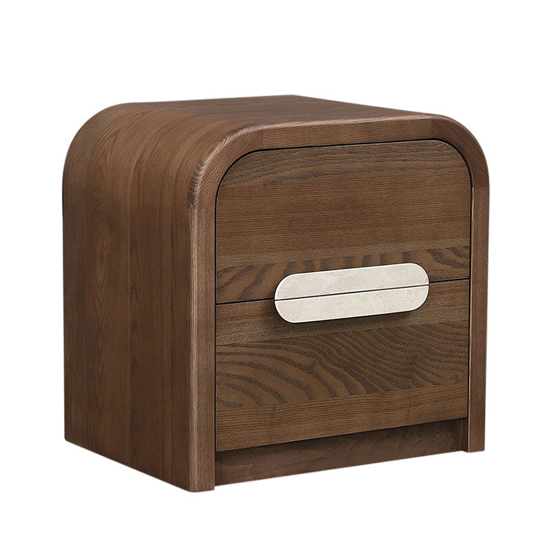 Karvia Walnut Bedside Table