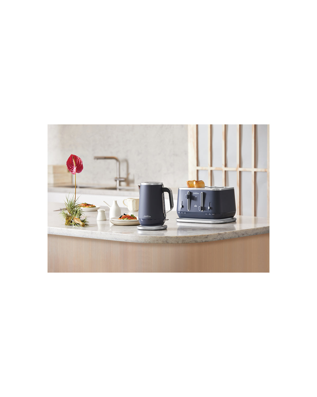 Sunbeam 1.7L Kyoto City Collection Jug Kettle - Navy Blue