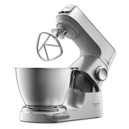 Kenwood 5L Titanium Chef Baker Stand Mixer - Silver