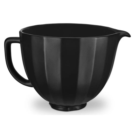 KitchenAid 4.7L Shell Ceramic Bowl - Black