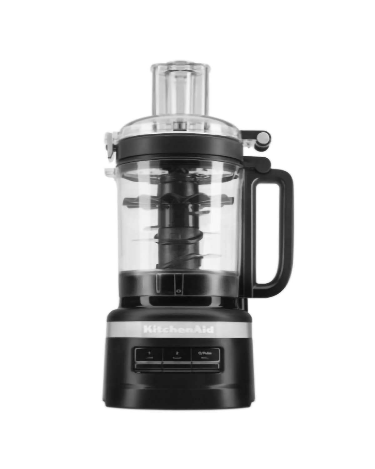KitchenAid 250W 9 Cup Food Processor - Black Matte