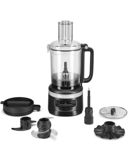 KitchenAid 250W 9 Cup Food Processor - Black Matte